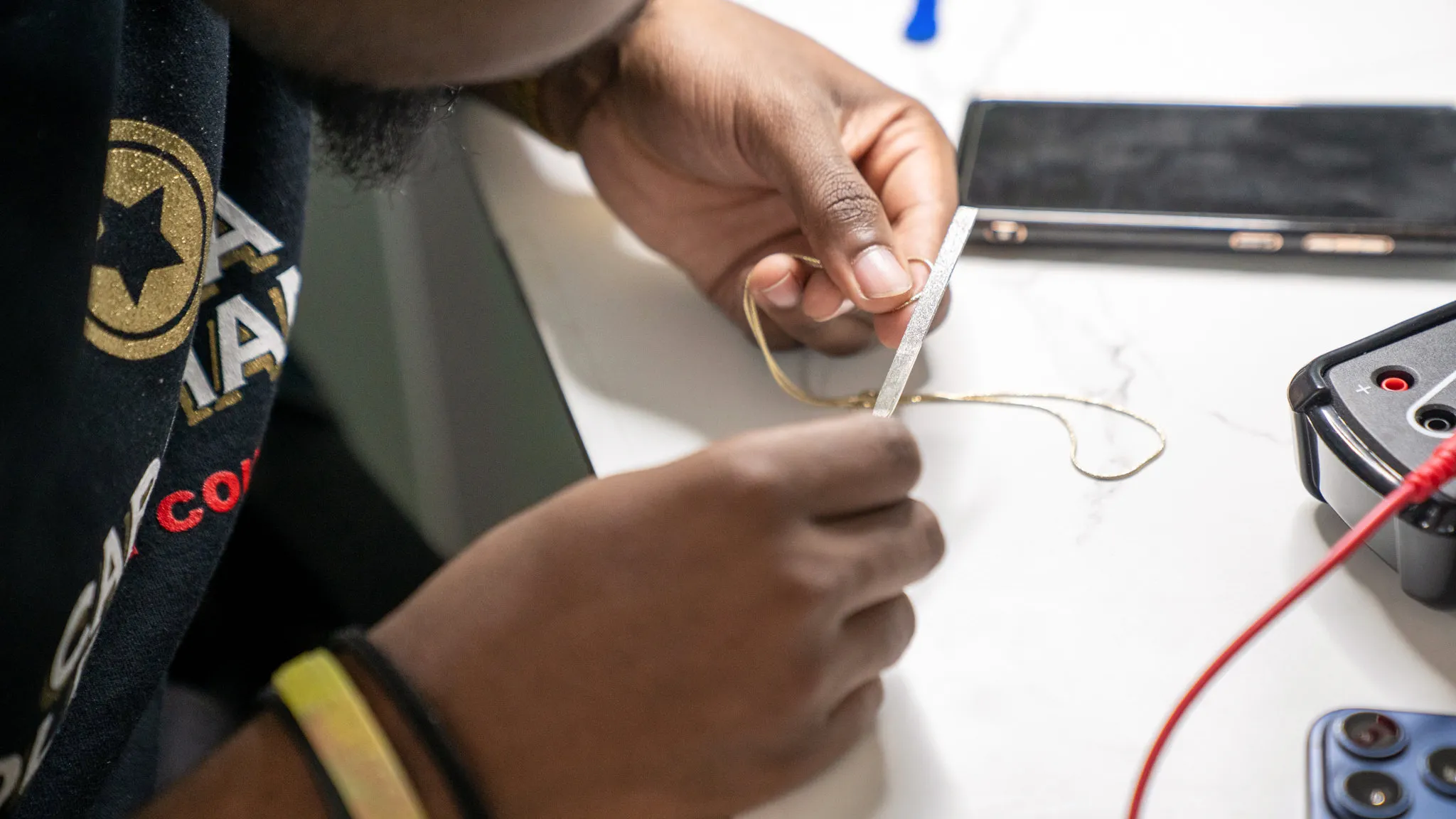 Scrap gold appraisal in Myrtle Beach using professional gold testing tools